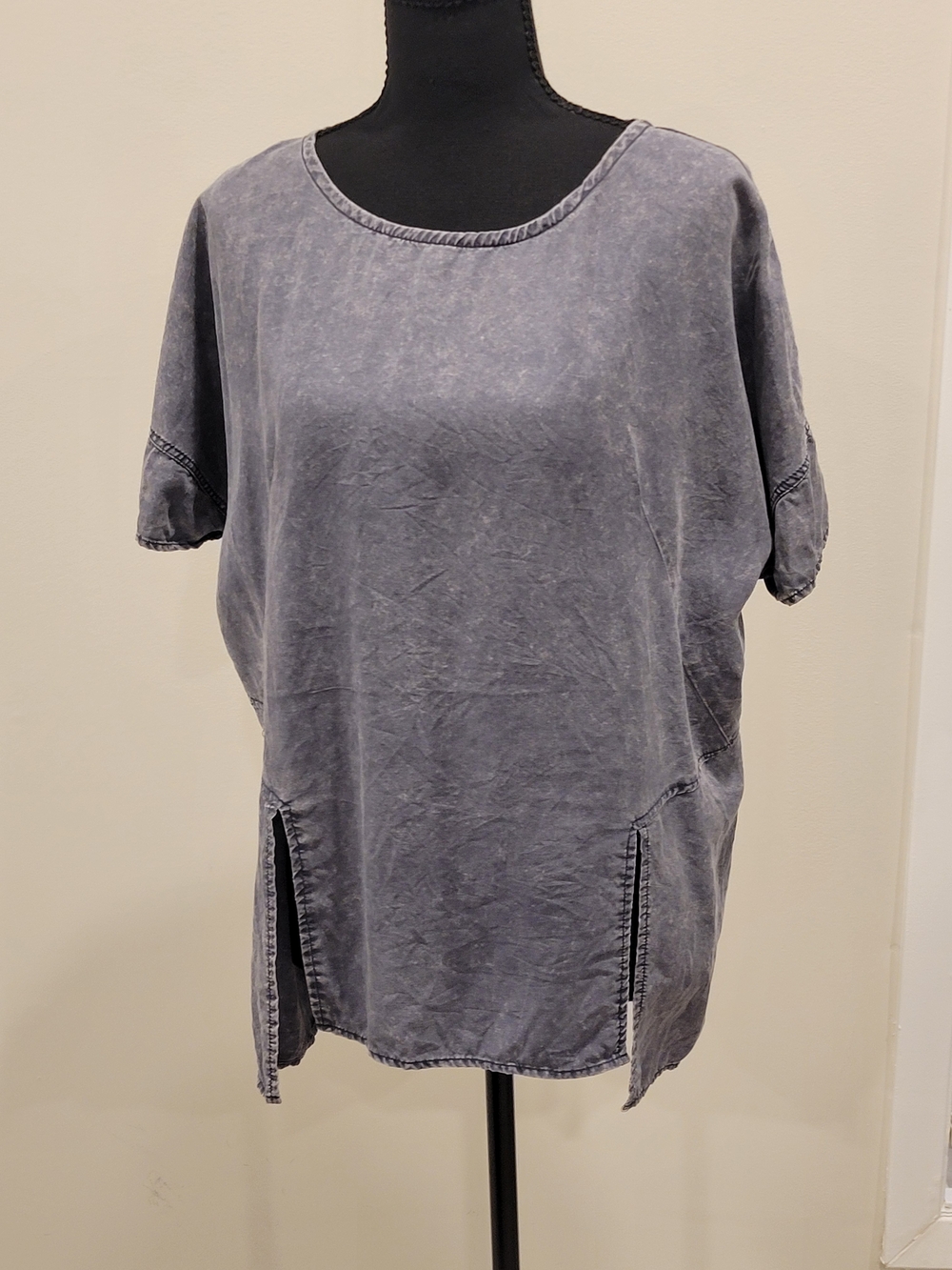 Washed Slate Short Sleeve Tee